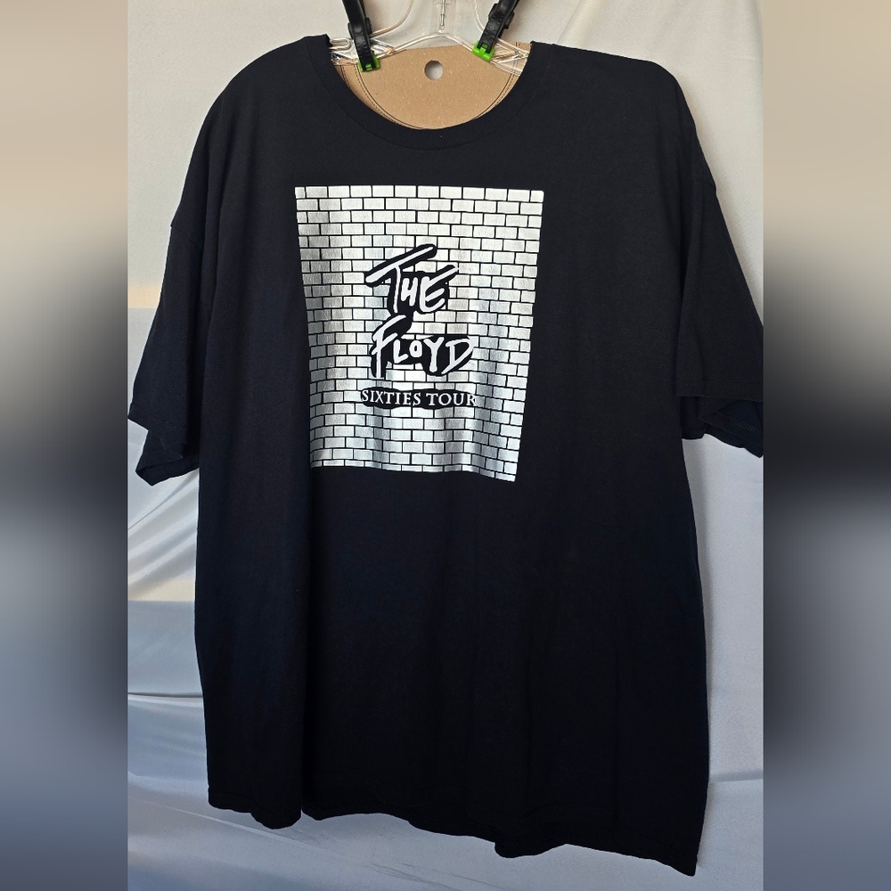Black Graphic T-Shirt SPOOF THE FLOYD (RARE)